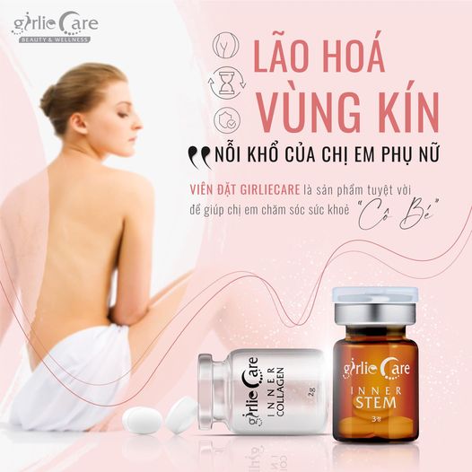  Viên đặt cải thiện lão hóa vùng kín Girlie Care 